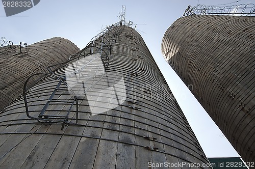 Image of Old towers of granary