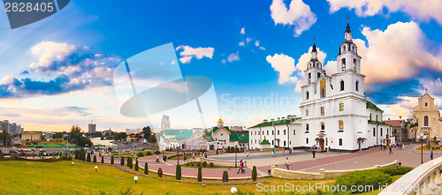 Image of The cathedral of Holy Spirit in Minsk, Belarus