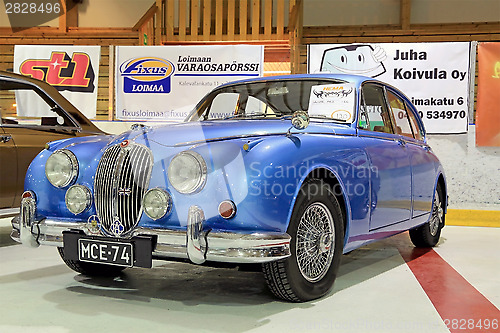 Image of Classic Blue 60s Jaguar