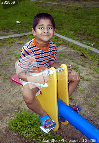 Image of Enjoying Seesaw