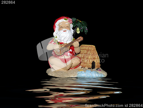 Image of Hawaiian Santa