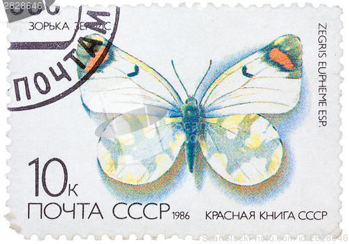 Image of Stamp from the USSR (Scott 2008 catalog number 5437) shows image