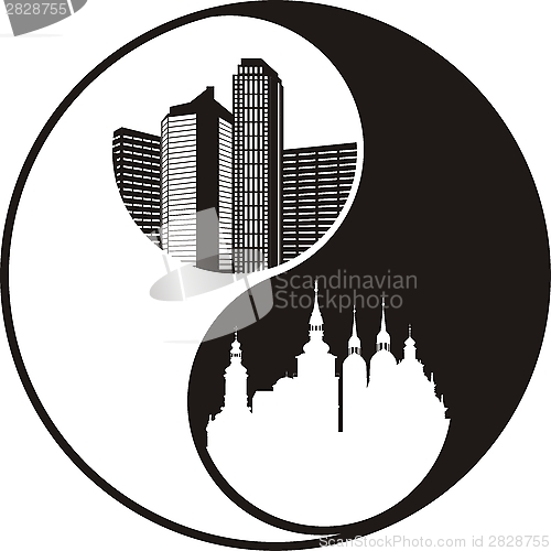 Image of Yinyang historical and modern city