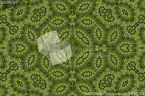 Image of Green background with abstract pattern