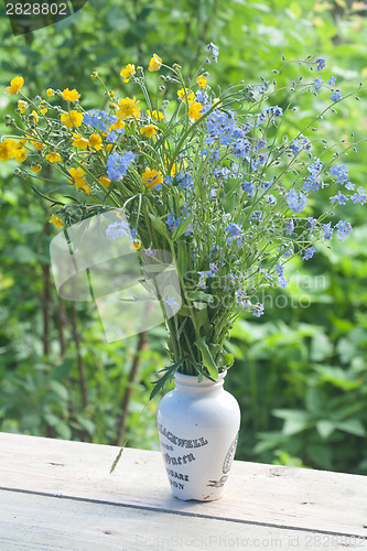 Image of summer bunch of flowers