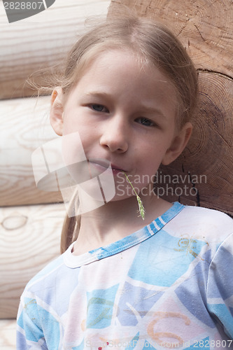 Image of little girl portrait