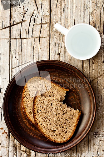 Image of bread and water 