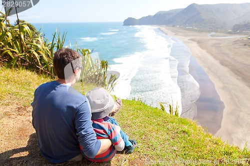 Image of family in new zealand