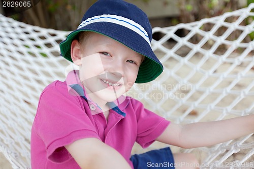 Image of boy at vacation