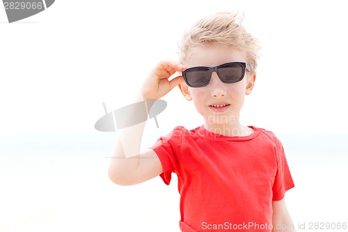 Image of boy at vacation