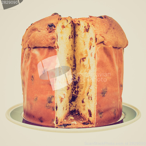 Image of Retro look Panettone bread