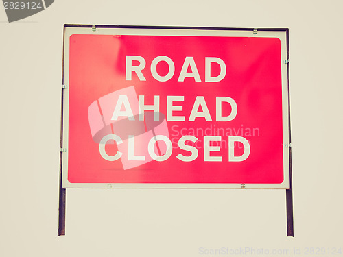 Image of Retro look A sign