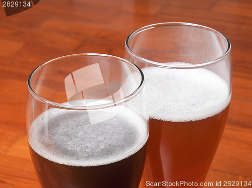 Image of Two glasses of German beer