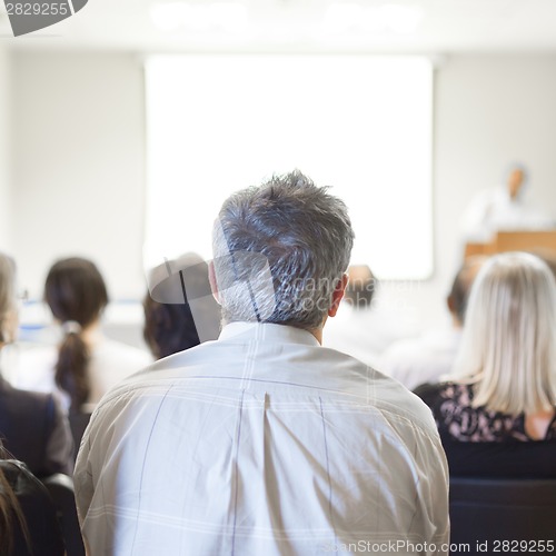 Image of Business convention and Presentation.