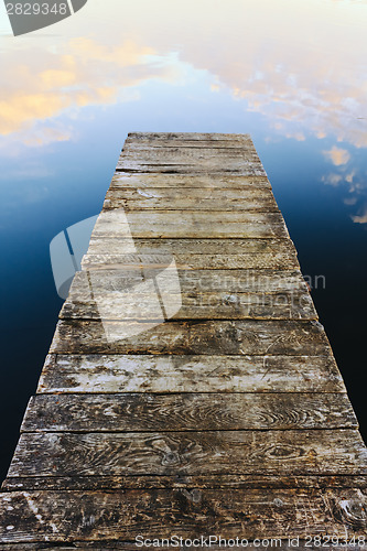 Image of Old wooden pier