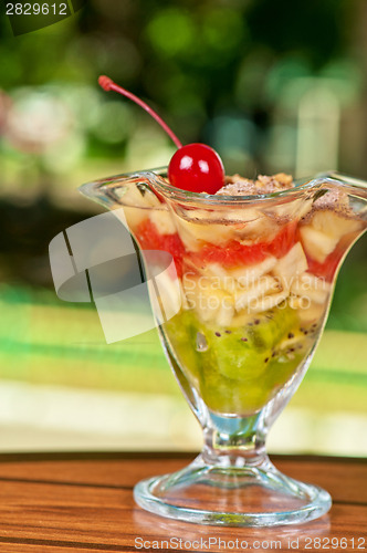Image of fruit dessert
