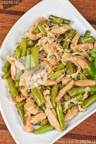 Image of Green beans with chicken