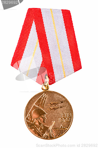 Image of Russian (soviet) medals for participation in the Second World Wa