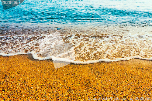 Image of Sand Beach And Wave