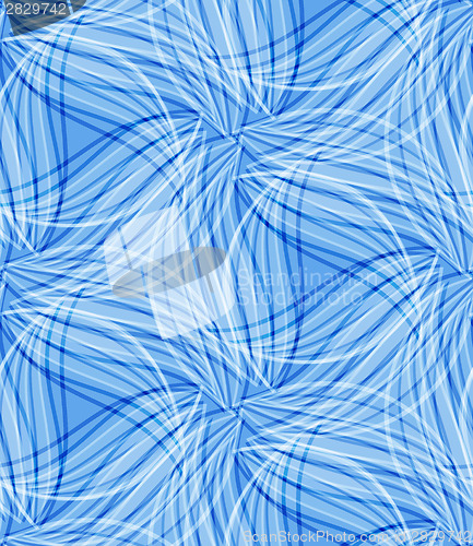 Image of Blue floral seamless