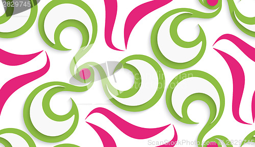Image of Seamless spring  simple floral