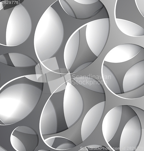 Image of Steel wholes background abstract