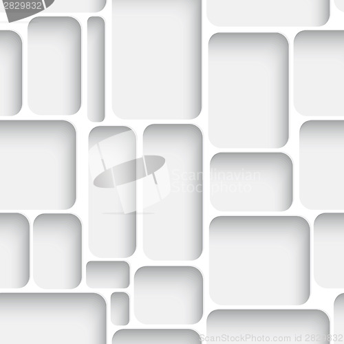 Image of White net seamless