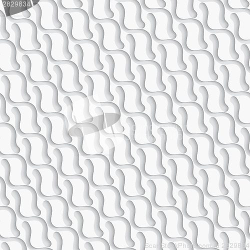 Image of Wavy cut out seamless diagonal