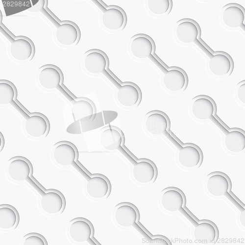 Image of White layered diagonal seamless