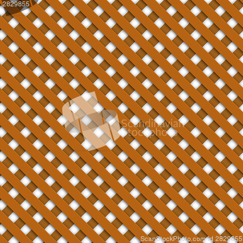 Image of Seamless wooden fence