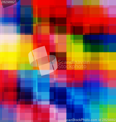 Image of Abstract multicolored overlay background