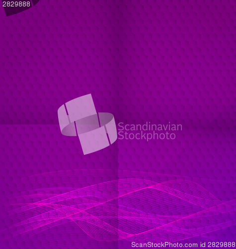 Image of Abstract purple wavy with folds