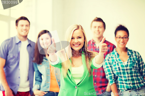 Image of group of students at school