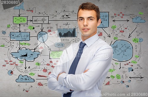 Image of friendly young businessman