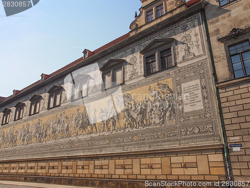 Image of Fuerstenzug Procession of Princes in Dresden, Germany