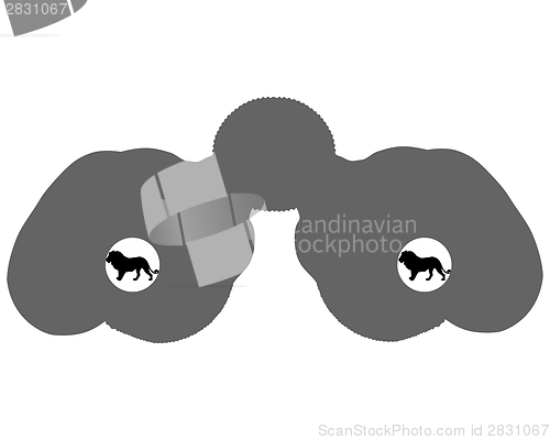 Image of Binoculars Silhouette