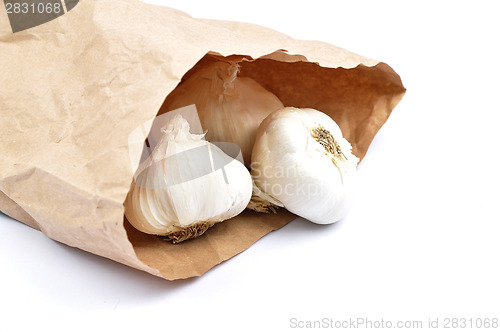 Image of Vegetables in paper bag