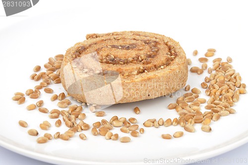 Image of Spiral hazelnut cookies