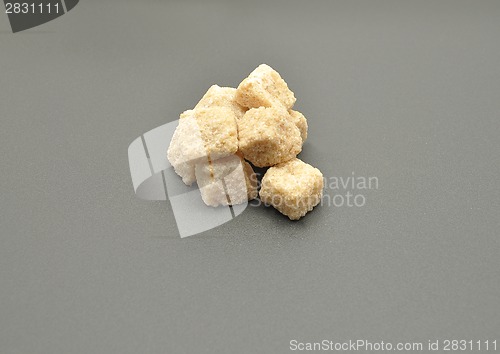 Image of Detailed and colorful image of brown cane sugar