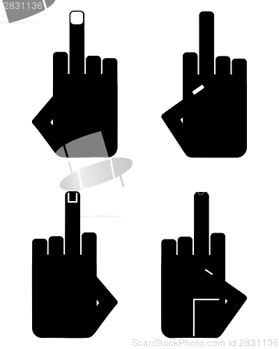 Image of Hand sign insult