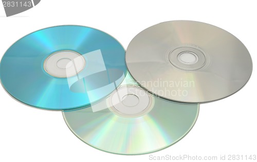 Image of Detailed but simple image of  compact disc