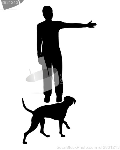 Image of Dog training (obedience): Command: Go right!