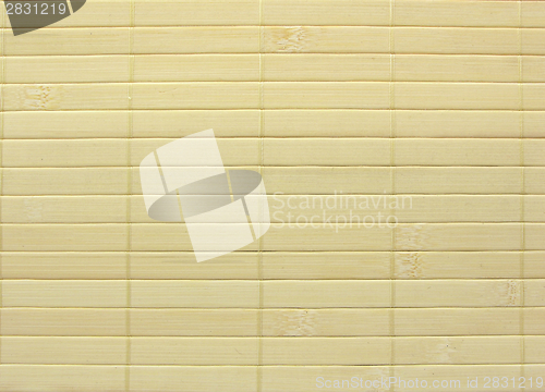 Image of Background out of light brown wood tied up