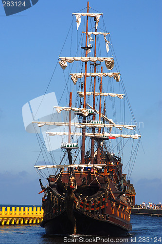 Image of Old sailing-ship