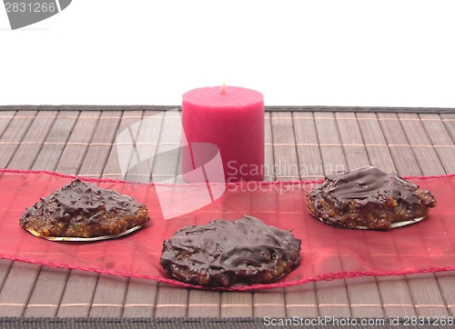 Image of Selfmade gingerbreak and table decoration