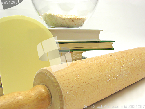 Image of Equipment for baking on a white background