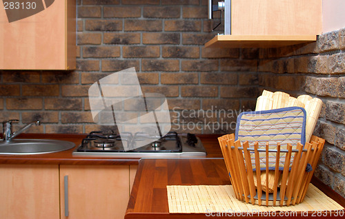 Image of Stylish kitchen