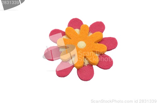 Image of Durum wheat and felt decoration