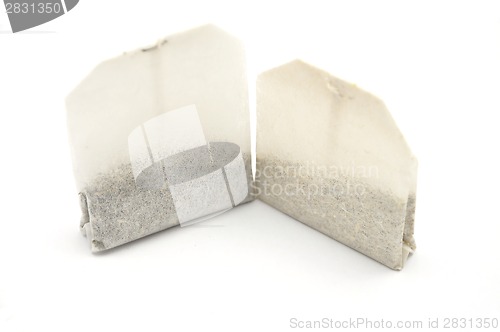Image of Detailed but simple image of tea bag