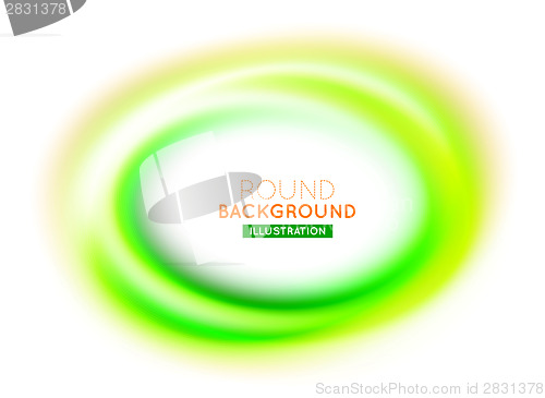 Image of Abstract circle bright background